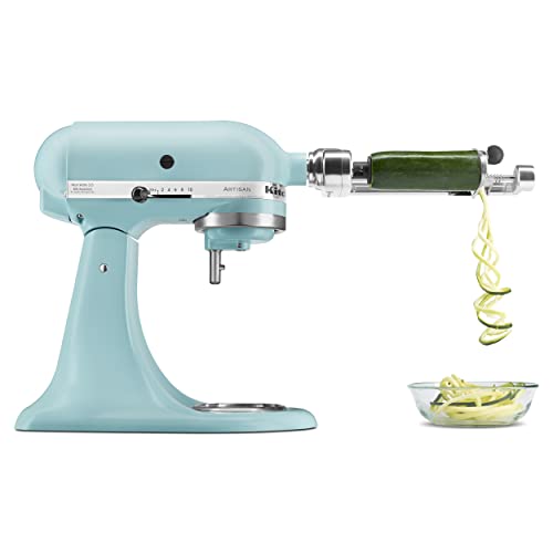 KitchenAid Artisan Series 5 Quart Tilt Head Stand Mixer with Pouring Shield KSM150PS, Removable bowl, Aqua Sky