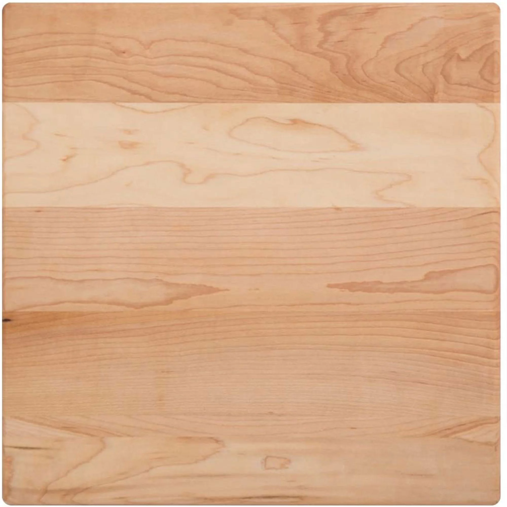 John Boos Small Maple Wood Cutting Board for Kitchen, 12" x 12" x 1.5"