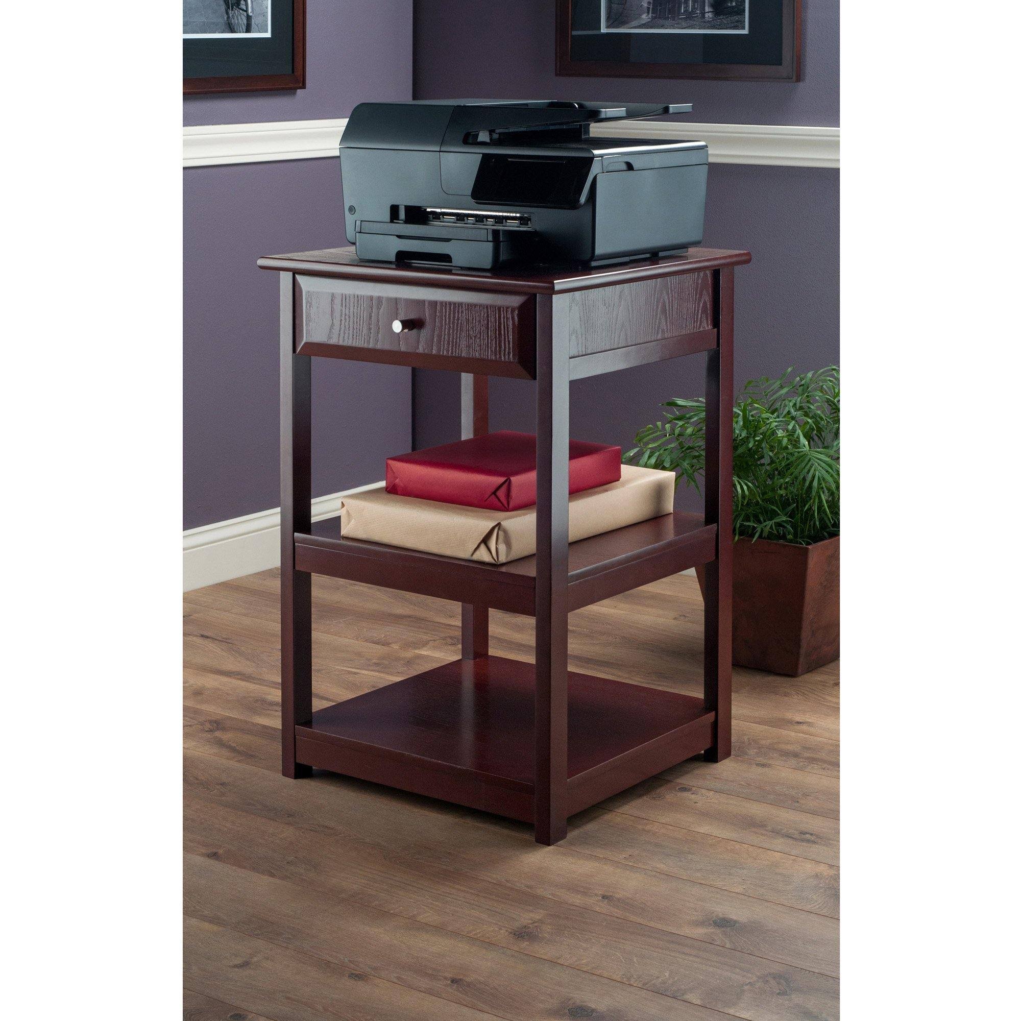 Winsome Delta Printer Table Walnut