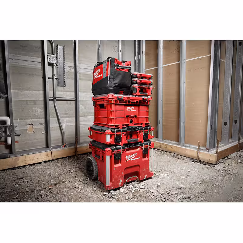 PACKOUT 22 in. Rolling Tool Box/22 in. Large Tool Box/18.6 in. Tool Storage Crate Bin