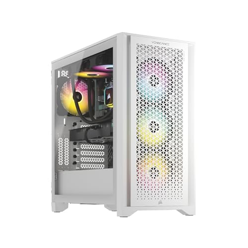 Corsair Vengeance i7500 Series Gaming PC - Liquid Cooled Intel Core i5 14600KF CPU - NVIDIA GeForce RTX 4060 Ti GPU - 32GB Vengeance RGB DDR5 Memory - 1TB M.2 SSD - Black