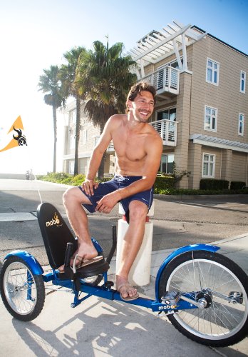 MOBO Triton Pro Adult Tricycle. Recumbent Trike. Adaptive 3-Wheel Bike