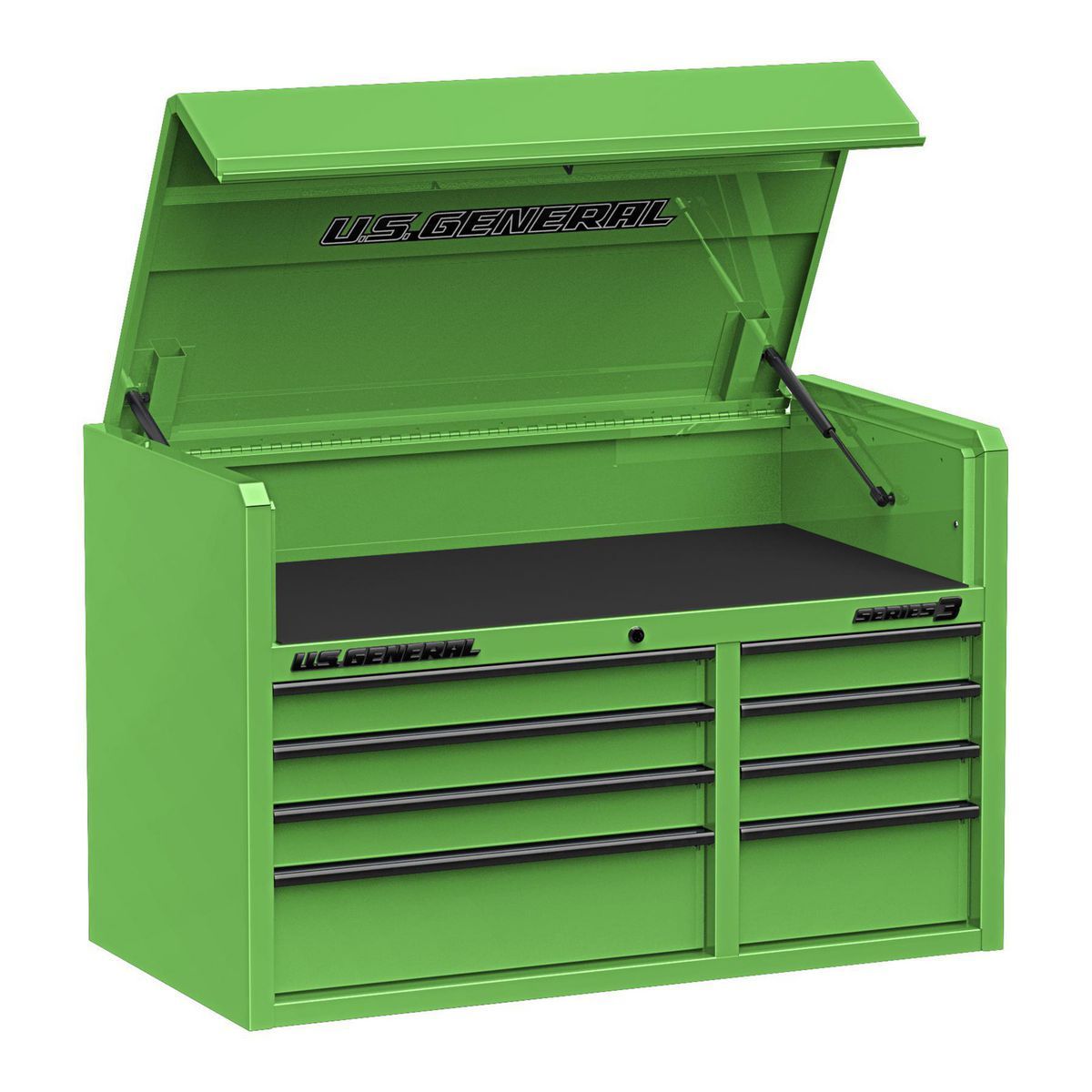 U.S. GENERAL 42 in. x 22 in. Top Chest, Series 3, Black