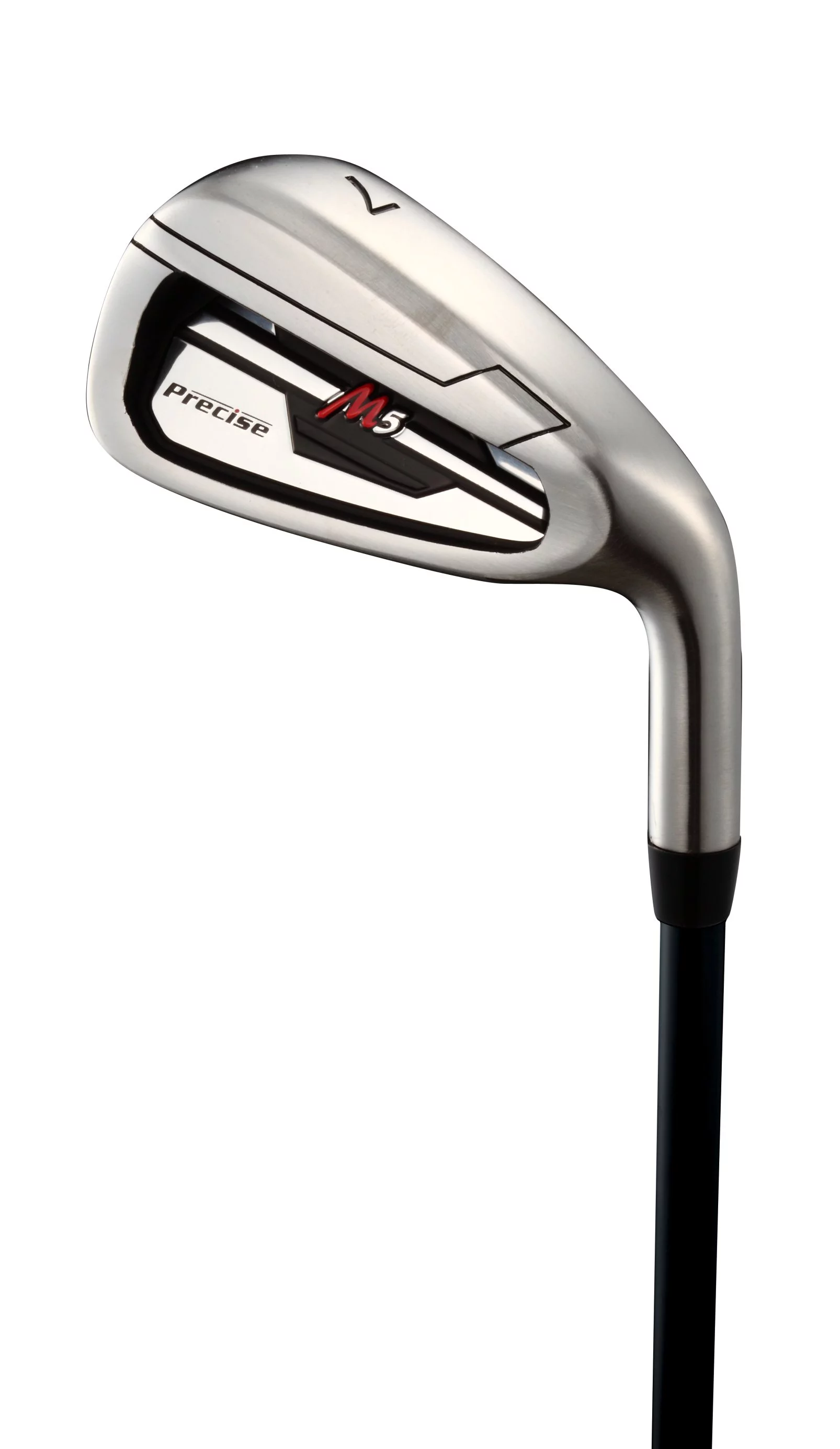 Precise Naturals M5 Men's Complete Golf Clubs Package Set, Black and Grey