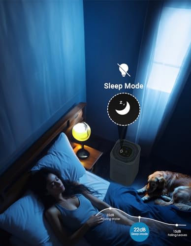 Dayette Pet Air Purifiers for Allergies for Home Large Room