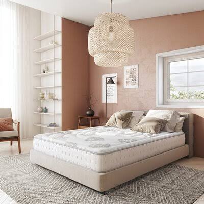 Wayfair Sleep Decker 10.5x22 Firm Hybrid Mattress Mattress Size: California King