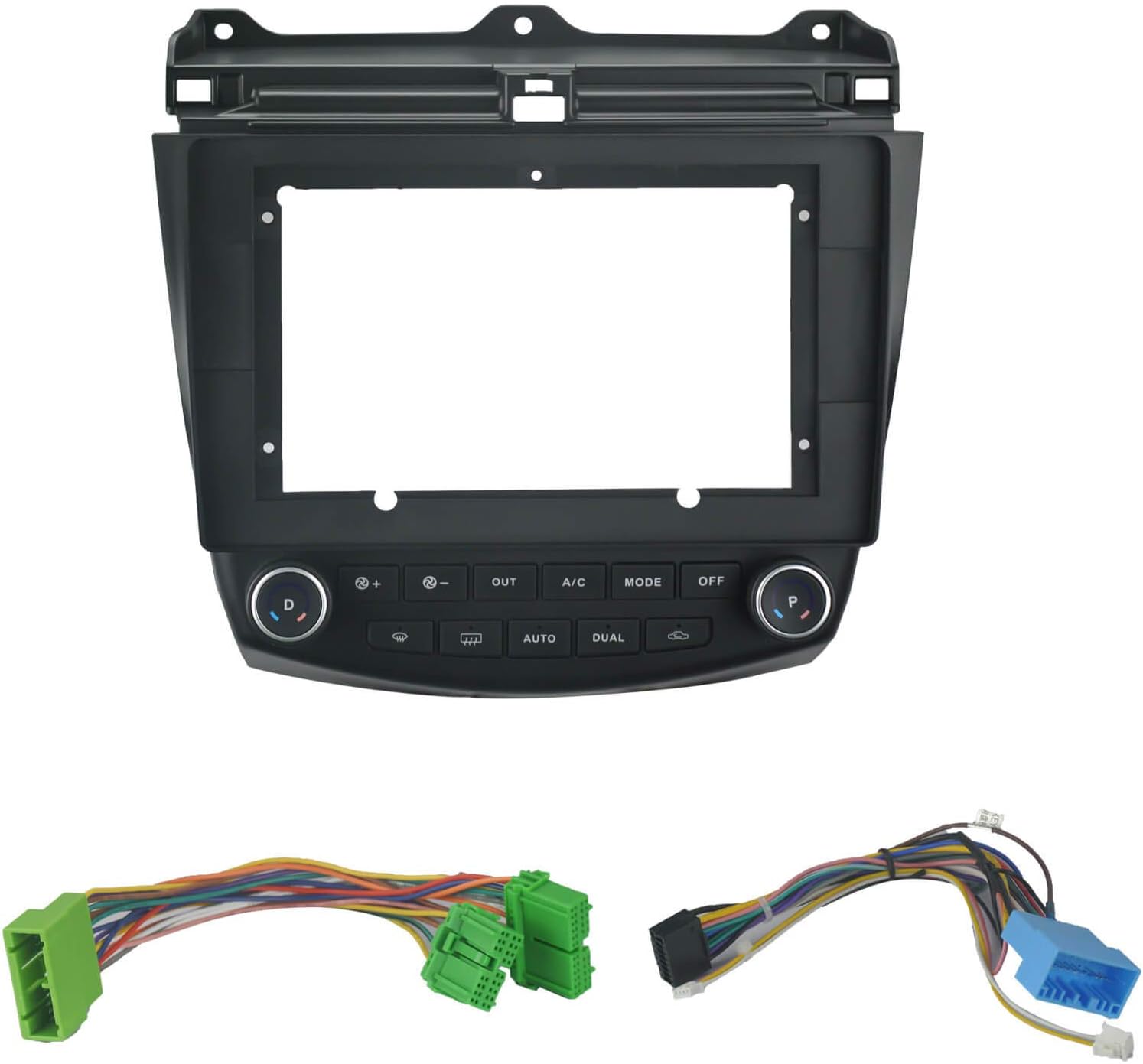 LEXXSON 10.1 Inch Double DIN Installation Dash Kit For HONDA Accord 7th 2003-2007 Install Mount kit Car Frame Car Stereo Pack of 2