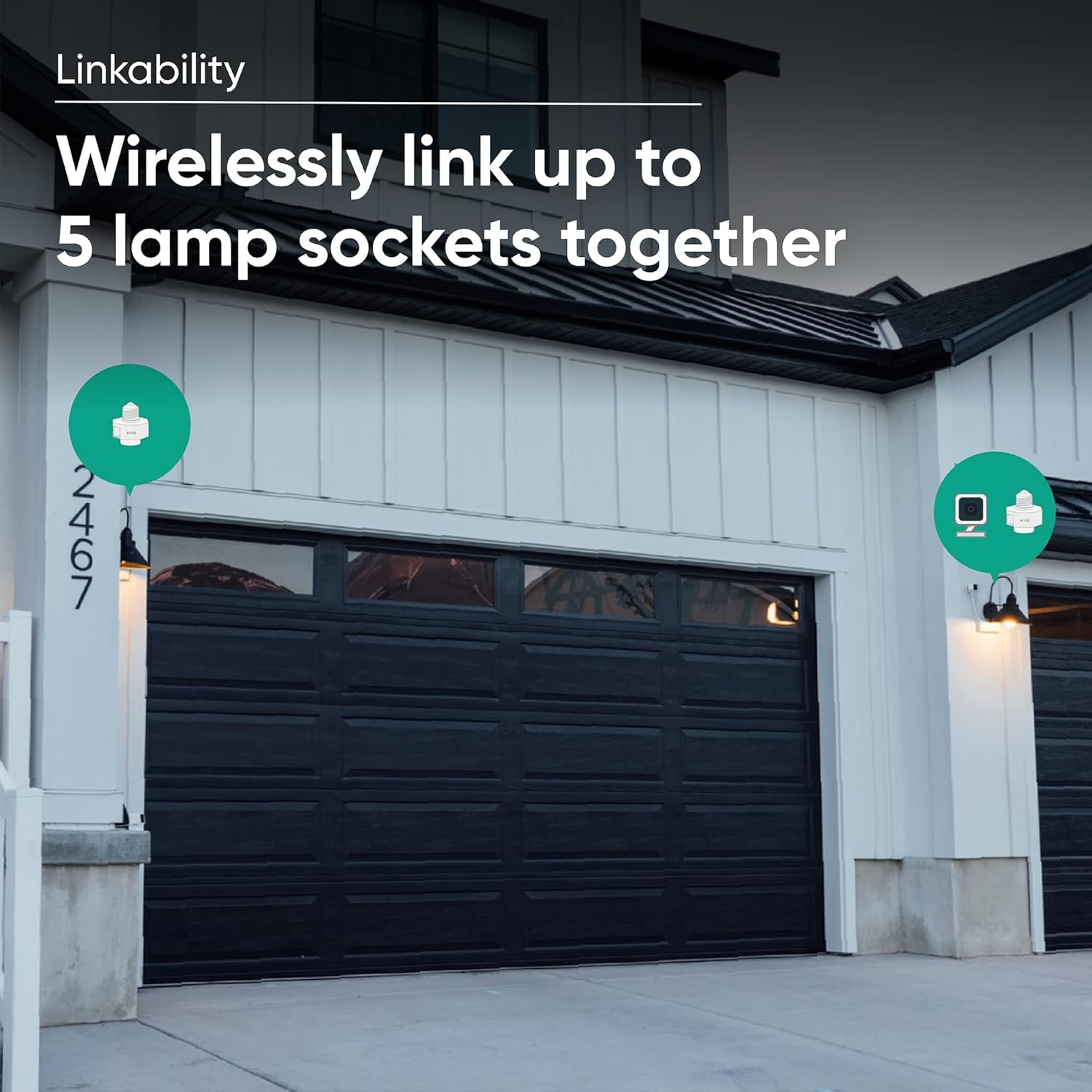 Wyze Cam v3 with Color Night Vision, 1080p HD Indoor/Outdoor Video Camera, 2-Way Audio, Compatible with Alexa, Google Assistant, and IFTTT, 2-Pack