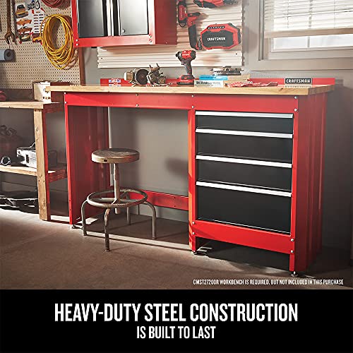 CRAFTSMAN 2000 Series Workbench, 4-Drawer Storage Module (CMST22951RB)