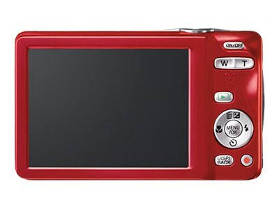 Fujifilm FinePix Jx580 16 Mp Compact Camera, Red - 5X Optical Zoom
