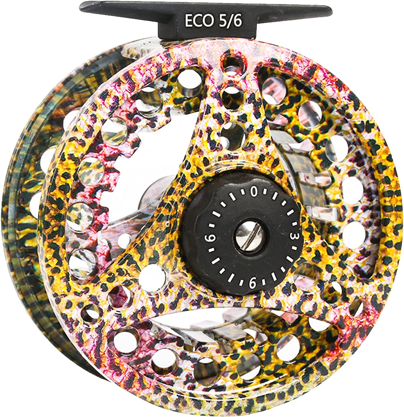 M MAXIMUMCATCH Maxcatch ECO Large Arbor Fly Fishing Reel (3/4wt 5/6wt 7/8wt) and Pre-Loaded Fly Reel with Line Combo