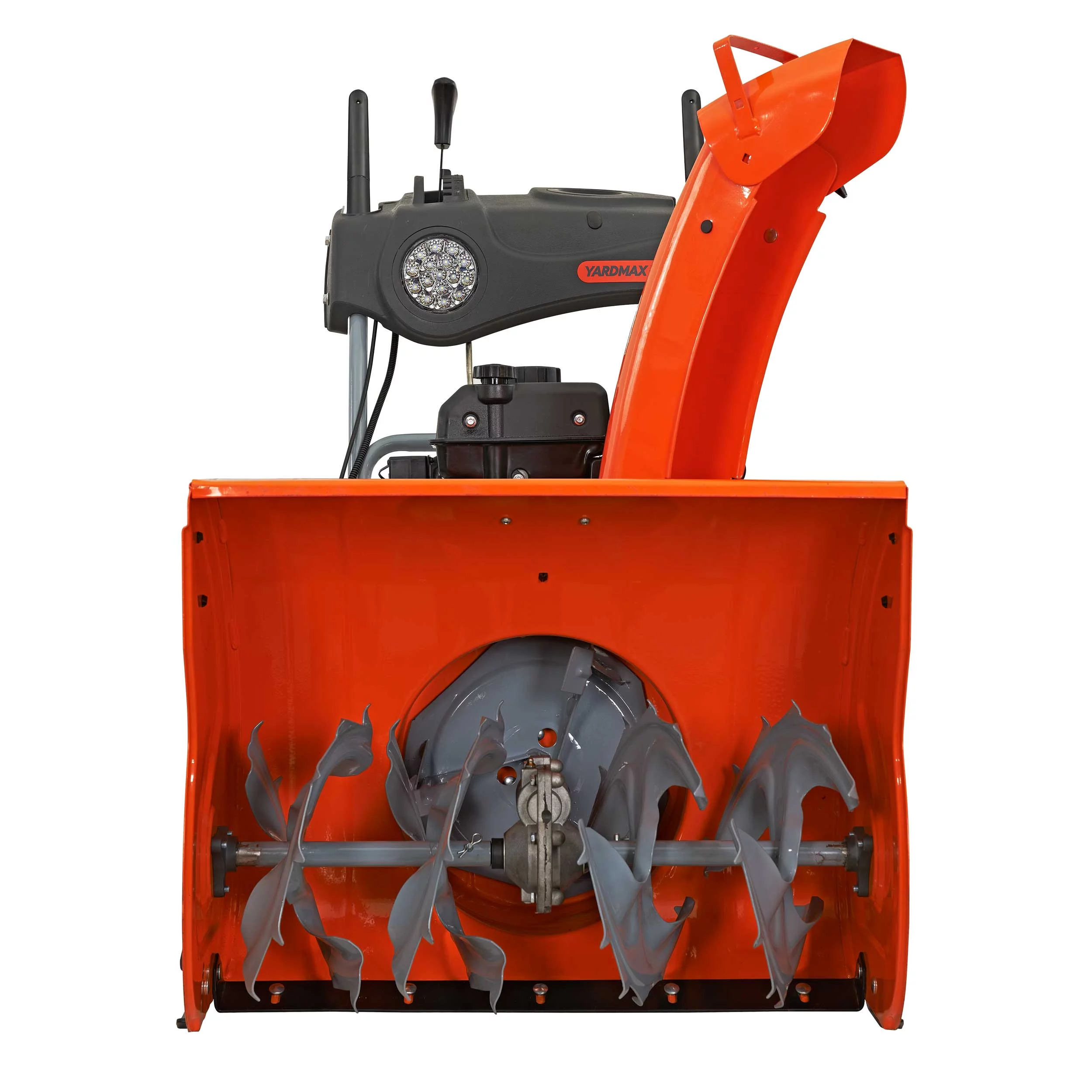 26 in. 212 cc Two-stage Self-propelled Gas Snow Blower with Push-button Electric Start and Headlight