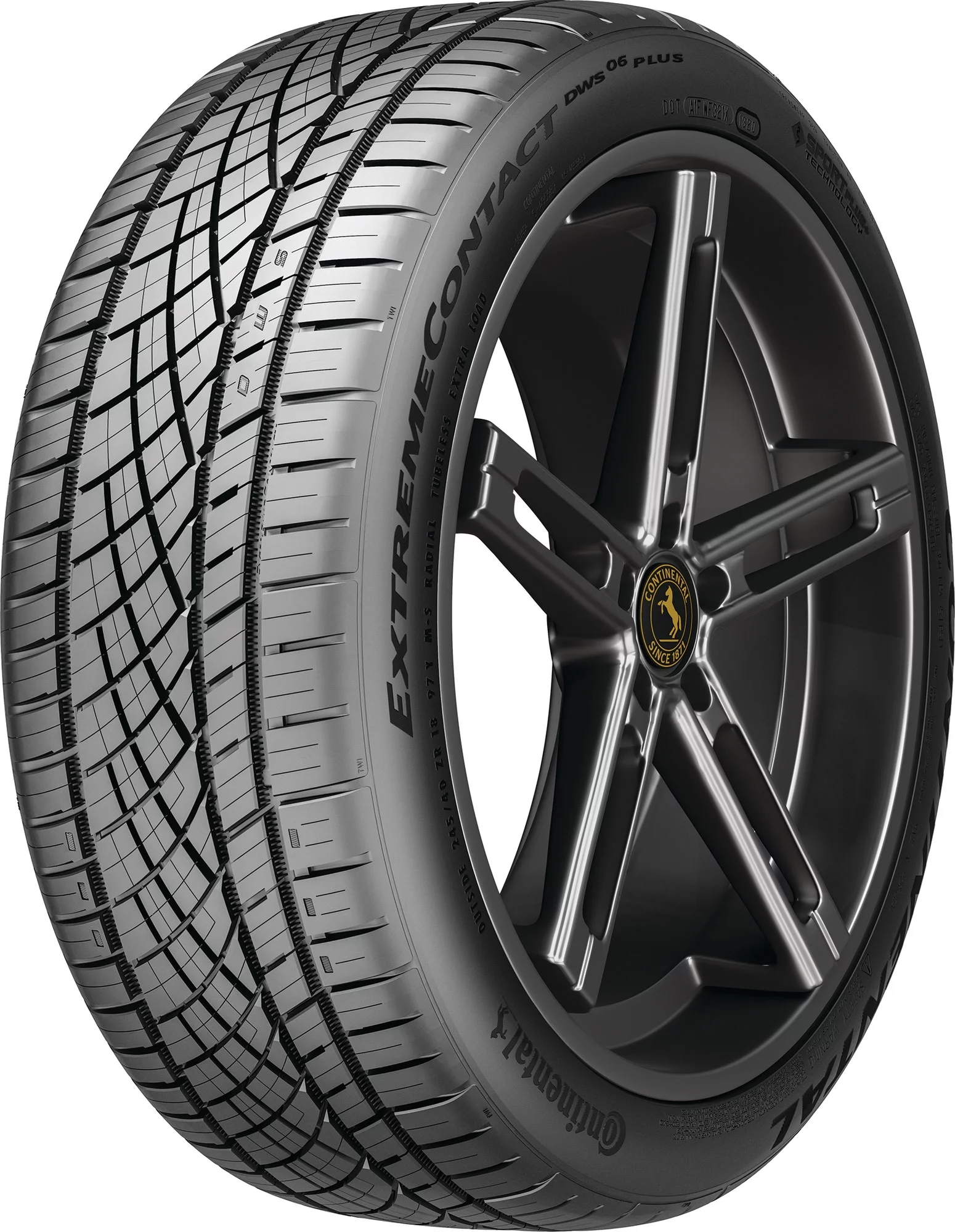 Continental ExtremeContact DWS06 PLUS UHP All Season 225/50ZR17 94W Passenger Tire