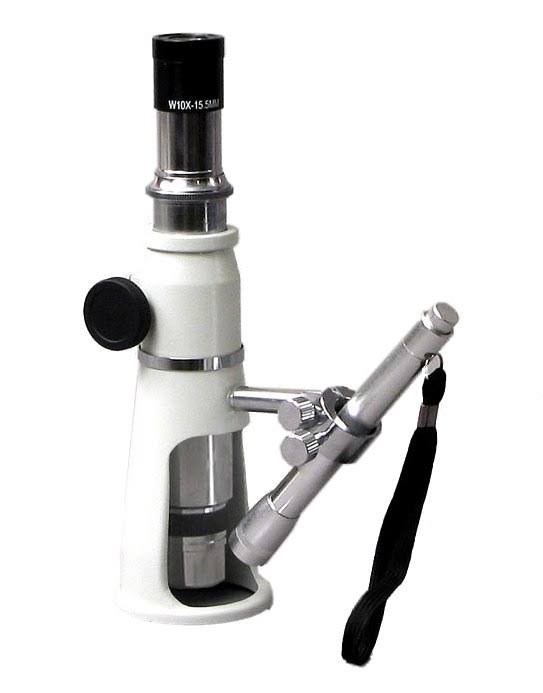 OMAX Shop Measuring Microscope 20X with Reticle Eyepiece