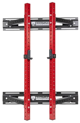 Power Rack Squat Stand, 1000 Pound Capacity 3“ x 3” for Home & Garage Gym with J-Hooks, Multiple Styles