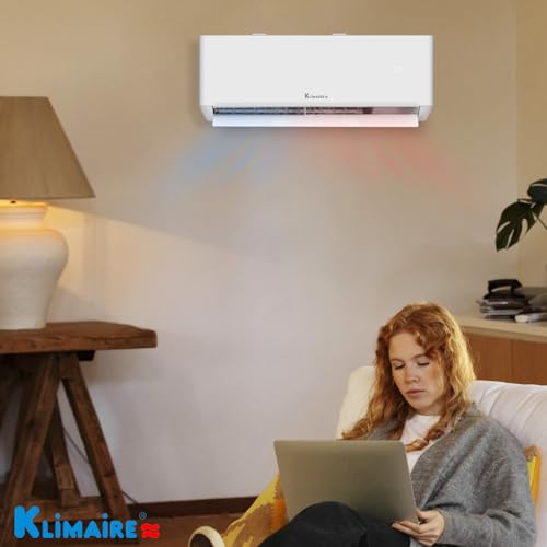 Klimaire Wall Mounted Ductless Mini Split Inverter A/C Heat Pump System
