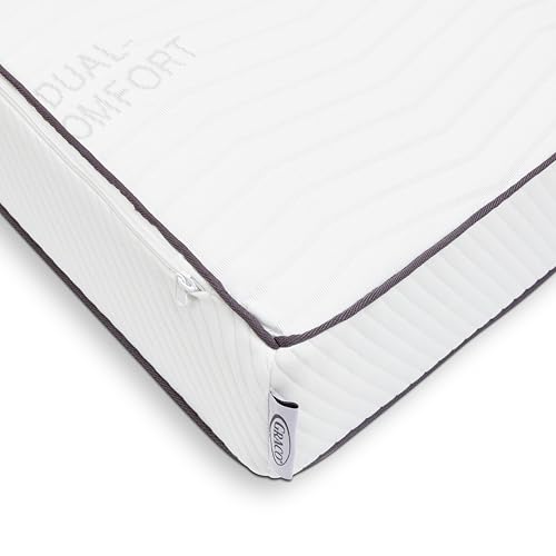 Graco 6-Inch Dual-Comfort Crib & Toddler Mattress - GREENGUARD Gold, CertiPUR-US Certified Foam, 2-Sided Mattress Fits Crib & Toddler Bed, Waterproof Sleep Surface