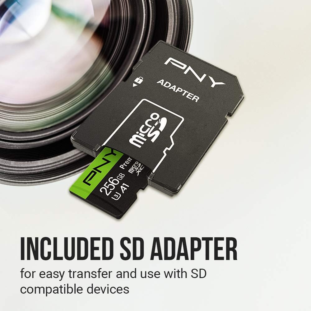 PNY 512GB Premier-X Class 10 U3 V30 microSDXC Flash Memory Card