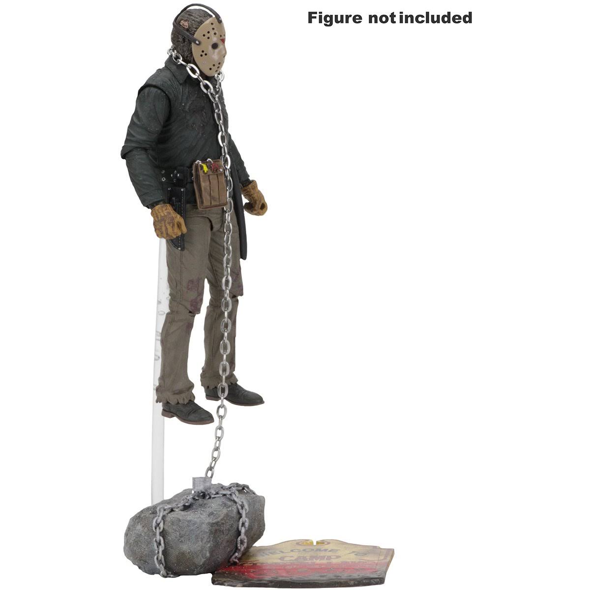 NECA Friday The 13th Camp Crystal Lake Accessory Playset