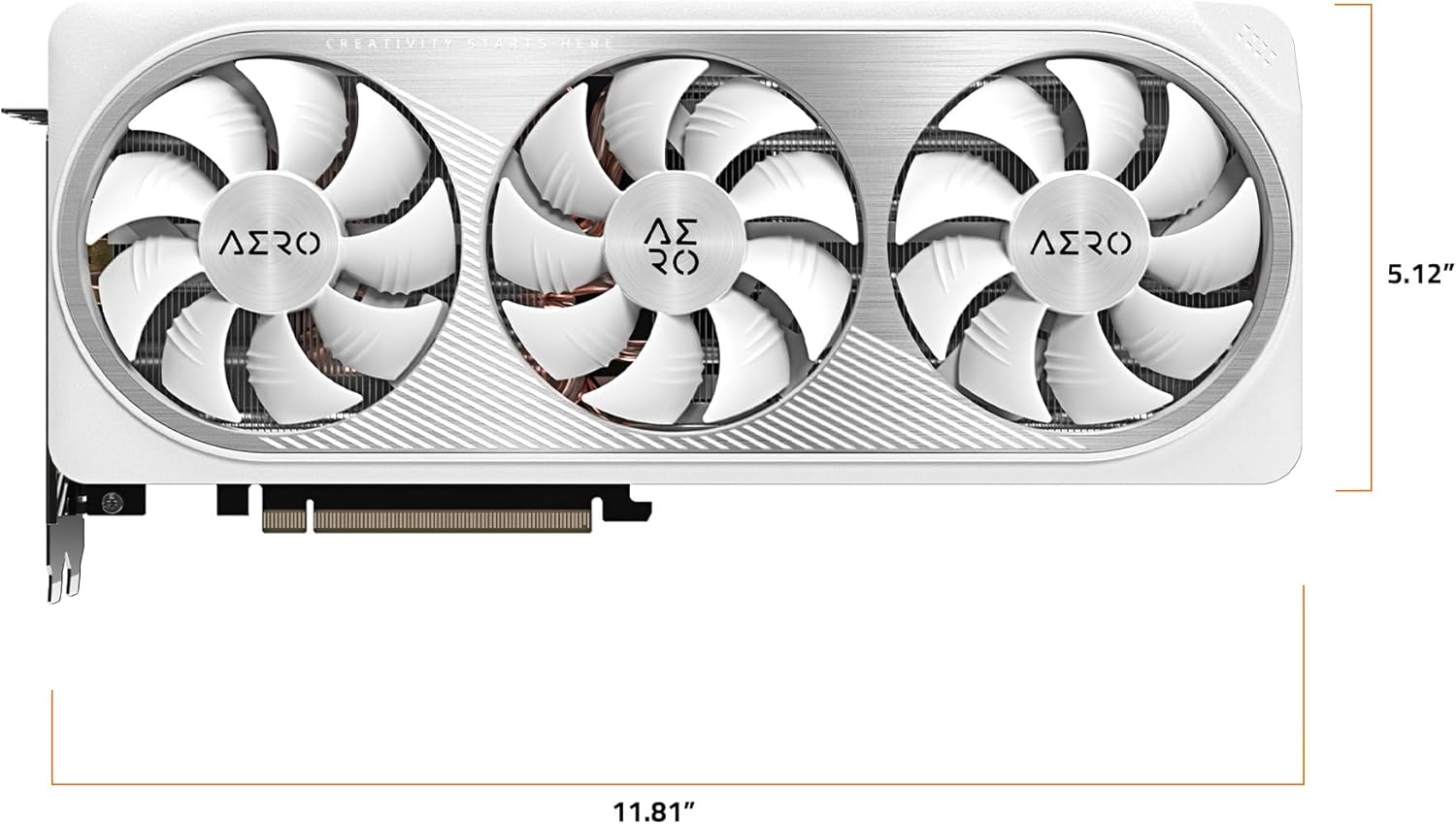 GIGABYTE GeForce RTX 4070 Ti Super AERO OC 16G Graphics Card, 3X WINDFORCE Fans, 16GB 256-bit GDDR6X, GV-N407TSAERO OC-16GD Video Card