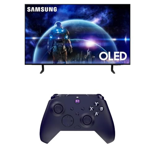 SAMSUNG 65-Inch Class OLED 4K S90D Series HDR+ Smart TV w/Dolby Atmos, Object Tracking Sound Lite, Motion Xcelerator, Real Depth Enhancer, 4K AI Upscaling