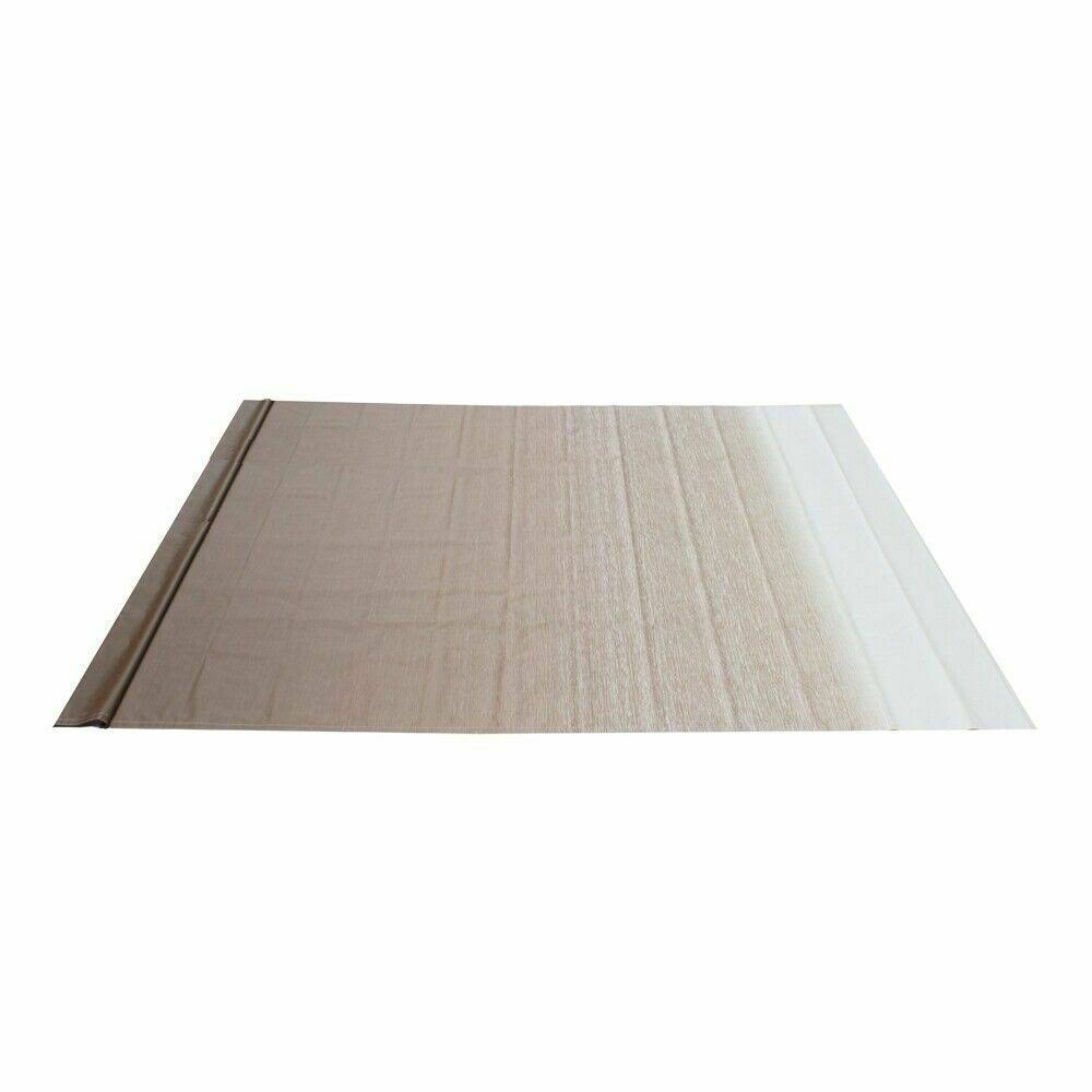 Aleko 12&x8& Retractable RV/Patio Awning, Brown Fade Color