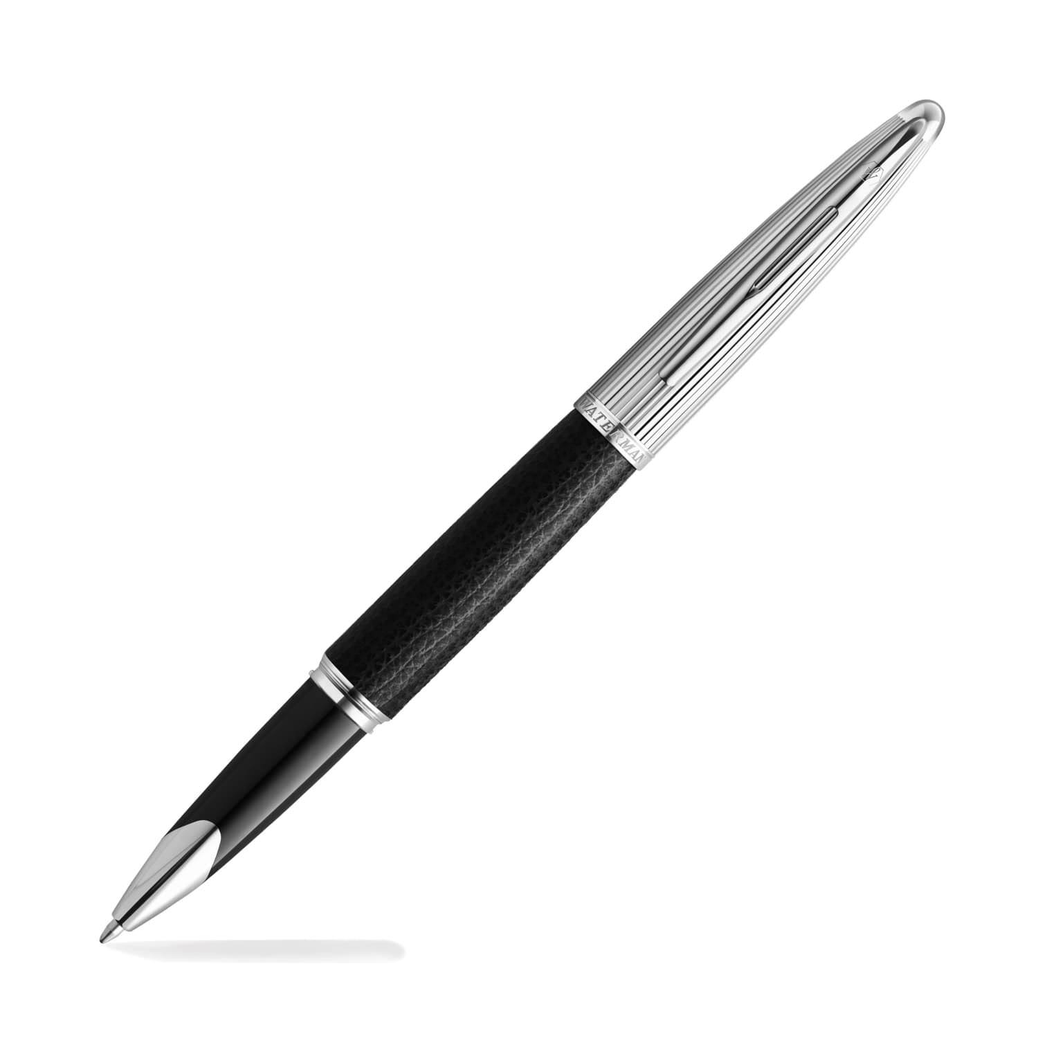 Waterman Carene Ballpoint Pen Special Edition Black Leather