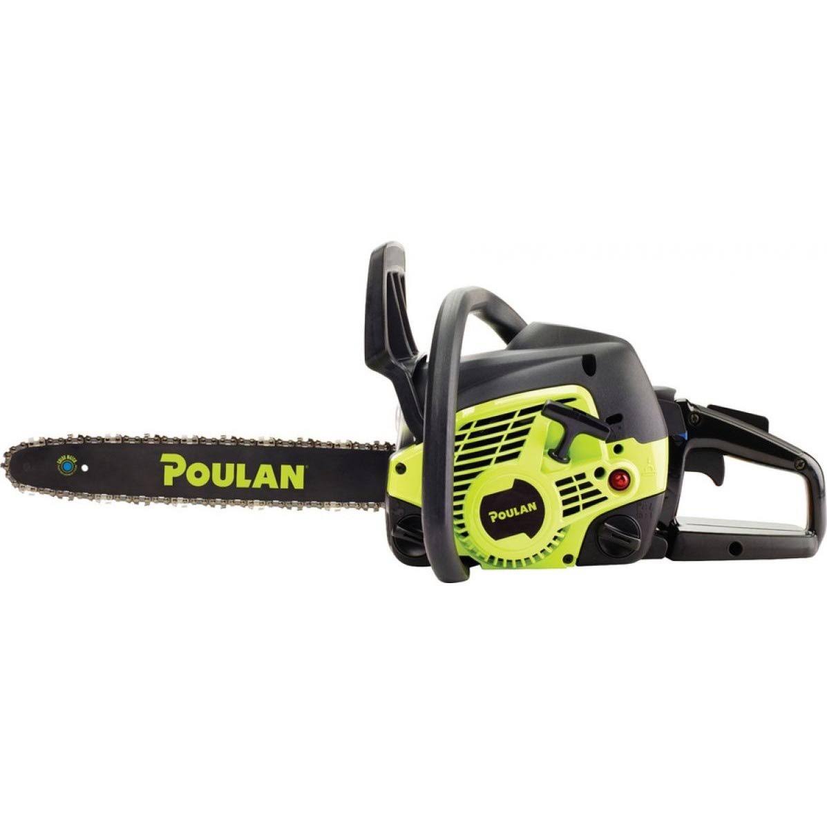 Poulan 14x22 Steel Bar 33cc GAS Chain Saw 2 Cycle | Pl3314 (Certified Refurbished)