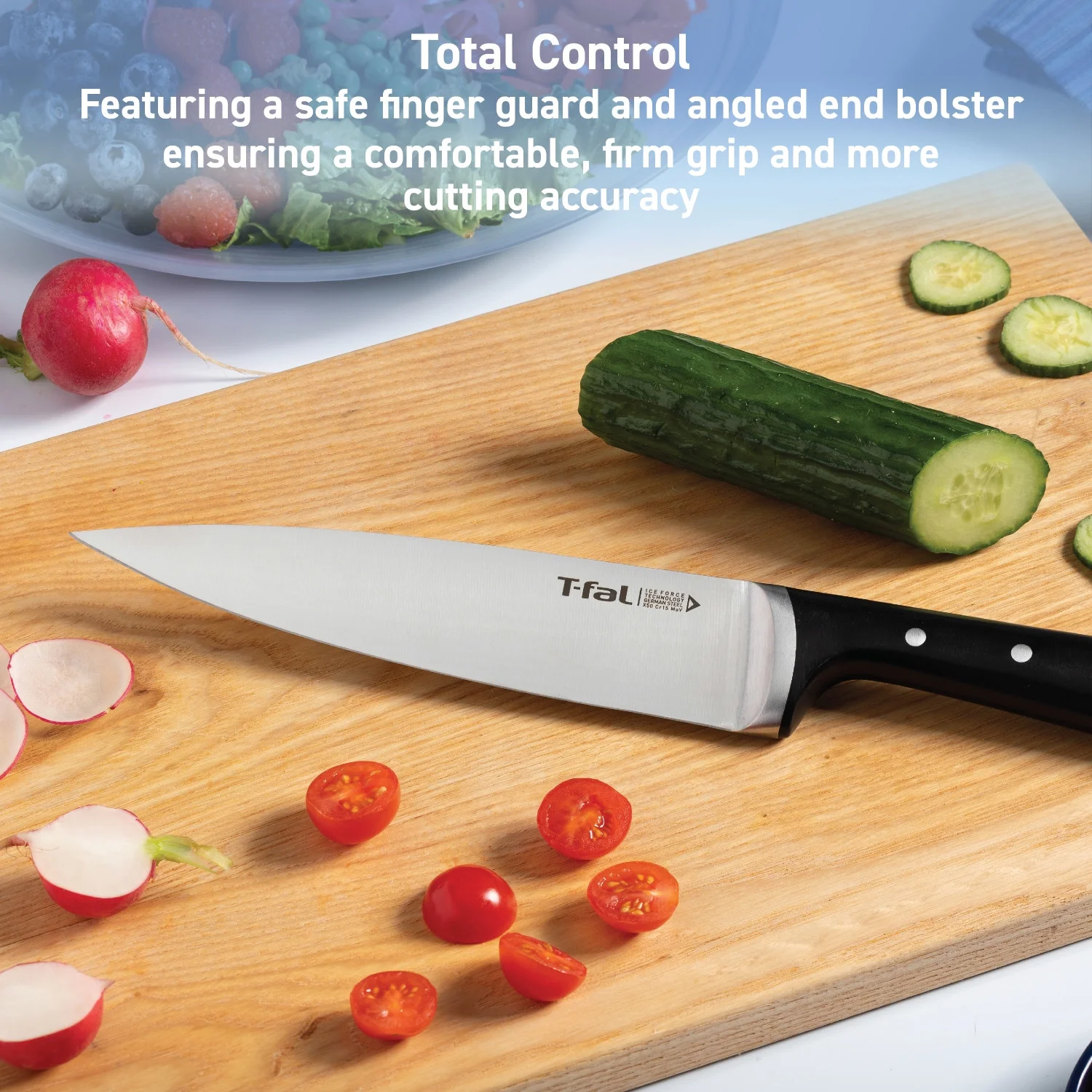 T-fal Ice Force, 11 Piece Knife Block Set