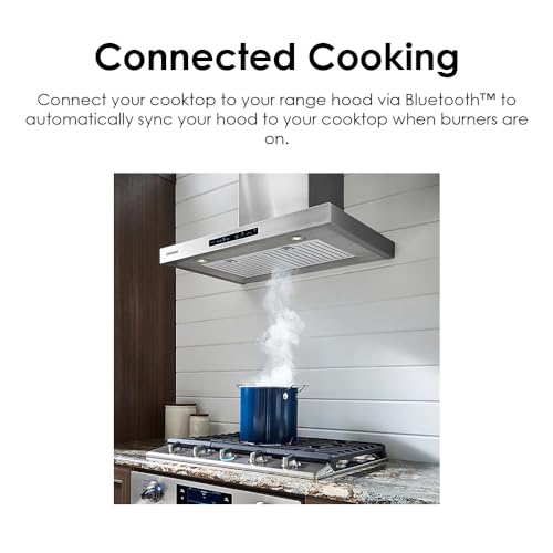 SAMSUNG 30" Smart Wall Mount Range Hood