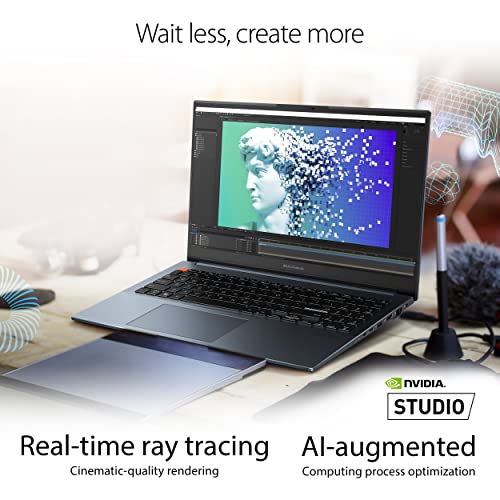 ASUS Vivobook Pro 16X OLED Laptop, 16” 16:10 OLED Display, Intel Core i9-13980HX CPU, NVIDIA® GeForce® RTX™ 4070 GPU, 16GB RAM, 1TB SSD, Windows 11 Home, 0°Black, K6604JI-ES96