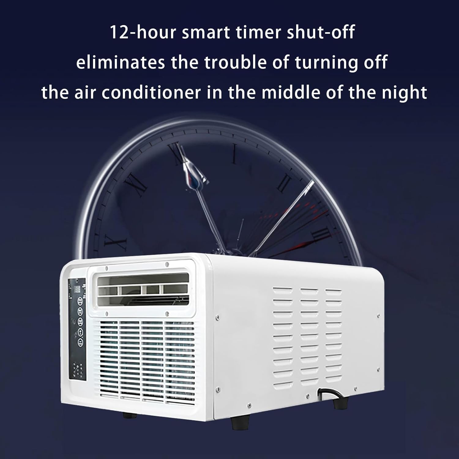 Portable Air Conditioner, with Dehumidification Effect and Fast Cooling Function, Remote Control 280w Power Consumption 2500BTU Mini Mobile Air Conditioner, Suitable for Outdoor Tent, Car Camping
