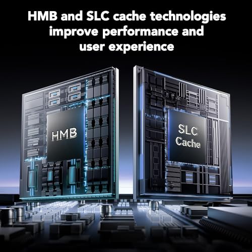 Lexar 2TB NM790 SSD with Heatsink PCIe Gen4 NVMe M.2 2280 Internal Solid State Drive, Up to 7400/6500 MB/s Read/Write, Compatible with PS5, for Gamers and Creators, Black (LNM790X002T-RN9NU)