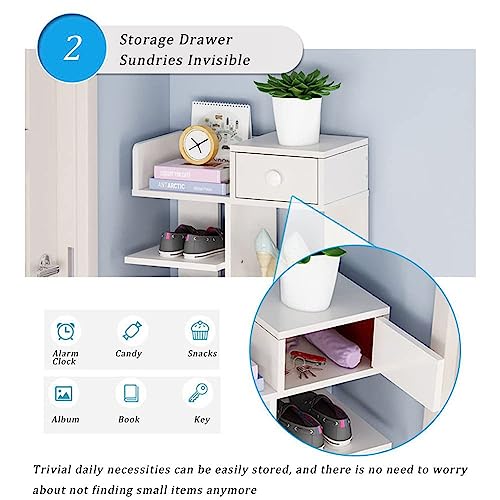 Shoe Slots Organizer, Vertical Narrow Shoe Rack, 8 Tiers Space Saving Multi-layer Shoe Rack, Shoe Cabinet, Vertical Storage Rack, Freestanding Shoe Rack
