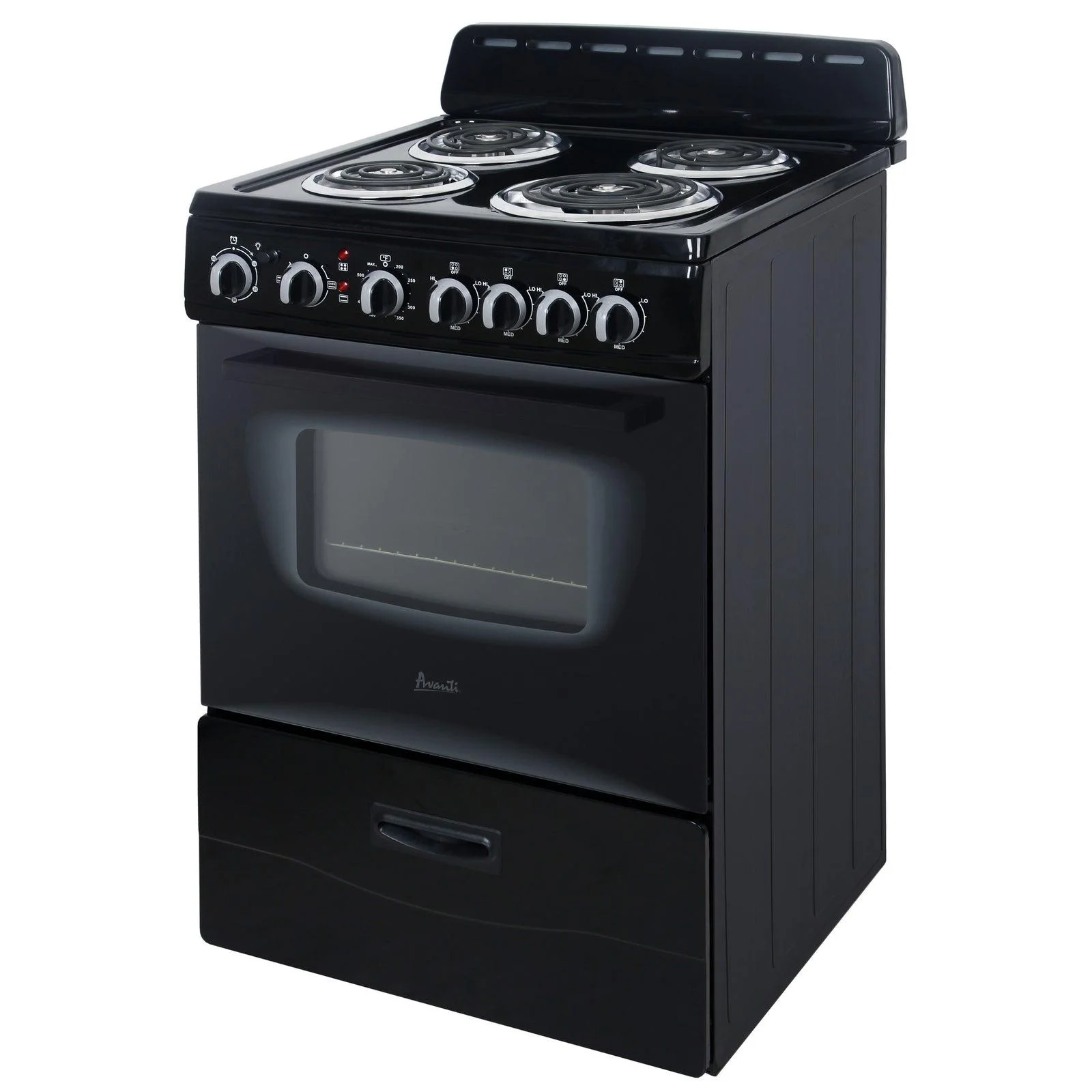 Avanti ERU240P0W 24 Inch Electric Freestanding Range - White