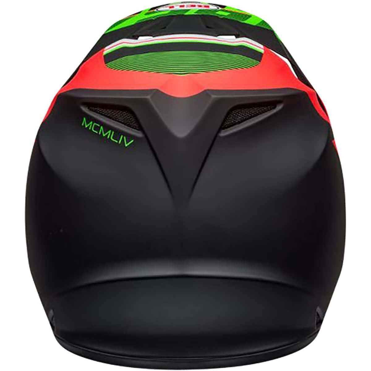 Bell MX-9 MIPS Strike Helmet Infrared/Green/Black M