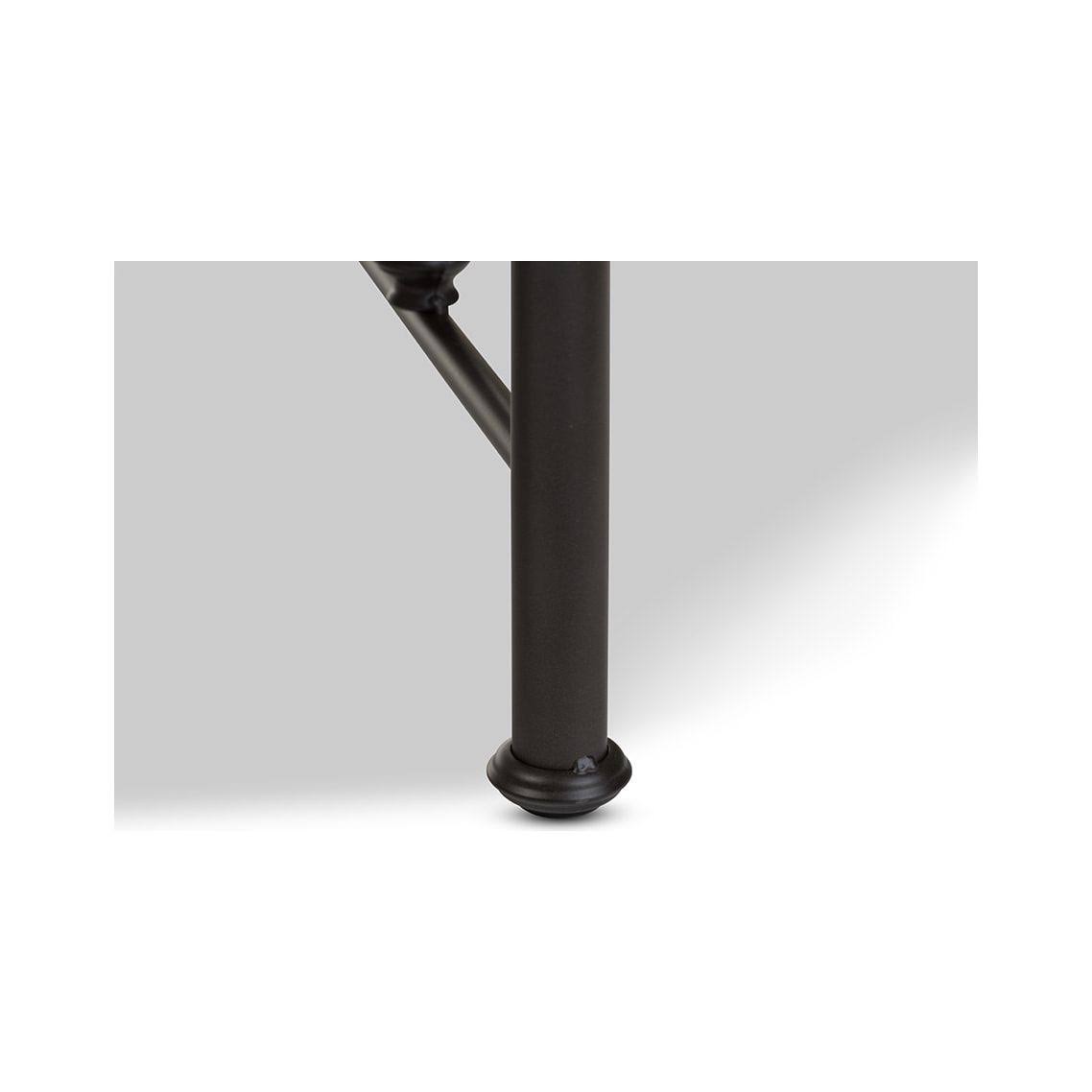 Baxton Studio Elsie Black Metal Daybed