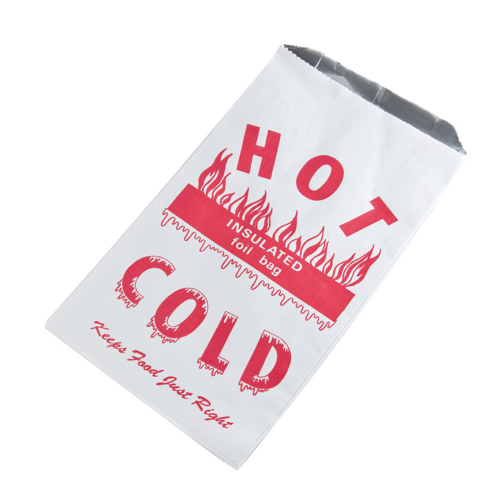 1/2 Gallon Foil BBQ Bag - 500/Case