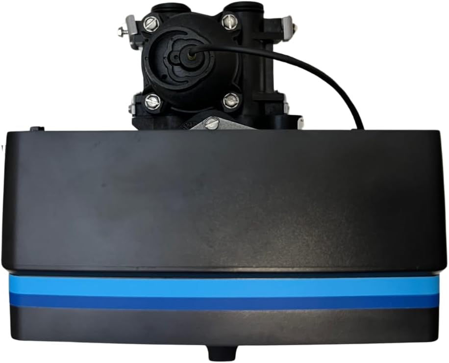 Fleck 5600 Analog Mechanical Metered Water Softener Replacement Valve - On Demand Head with Paddlewheel Meter