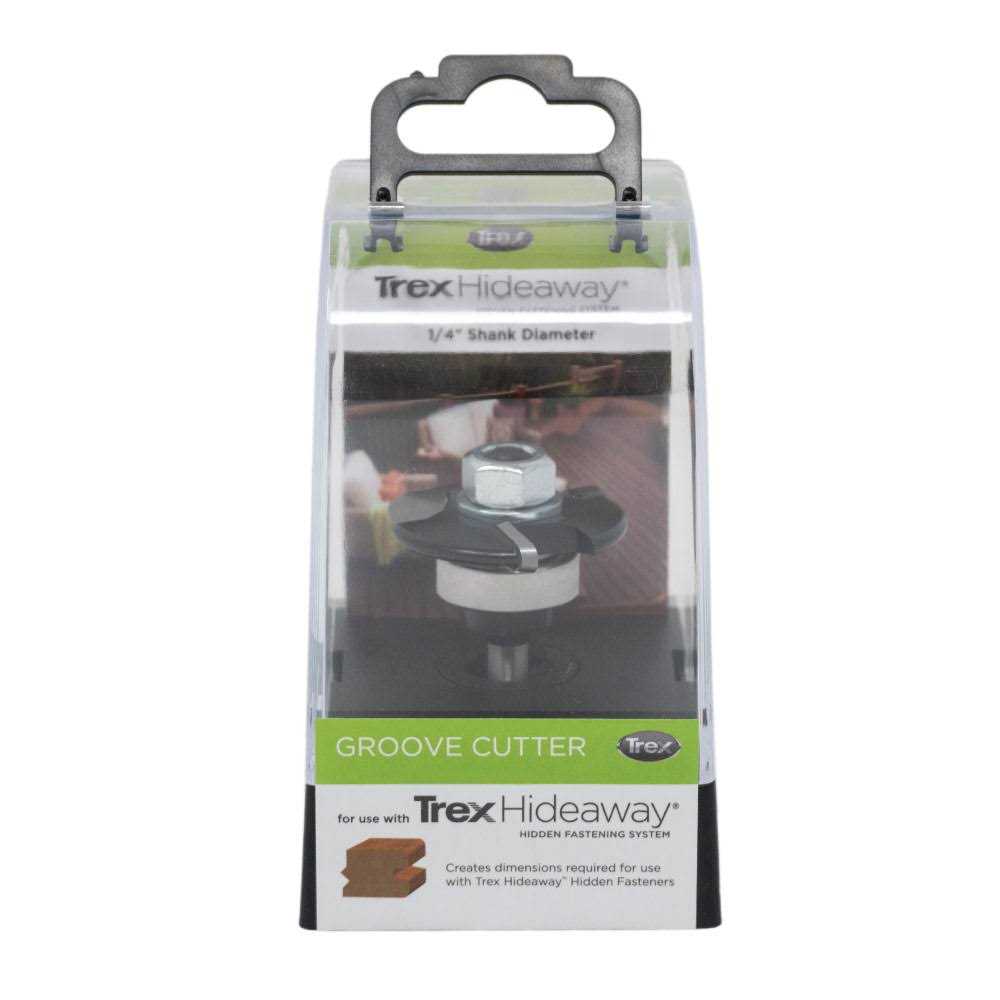 Trex Hideaway Router Bit &amp; Groove Cutter - Shop Hardware Tools Online Store