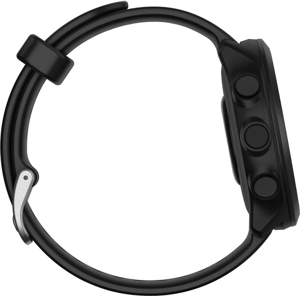 Garmin Forerunner 55 GPS Running Smartwatch (Black) Power Bundle