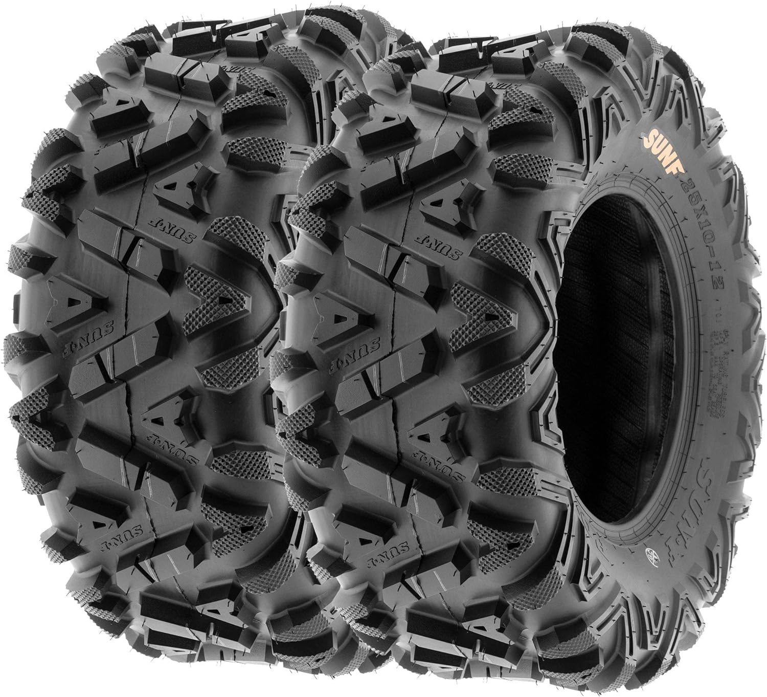 Bundle Set SunF Power.I All-terrain ATV UTV Off Road Tires 26x8-12 26x11-12,6 PR Tubeless A033