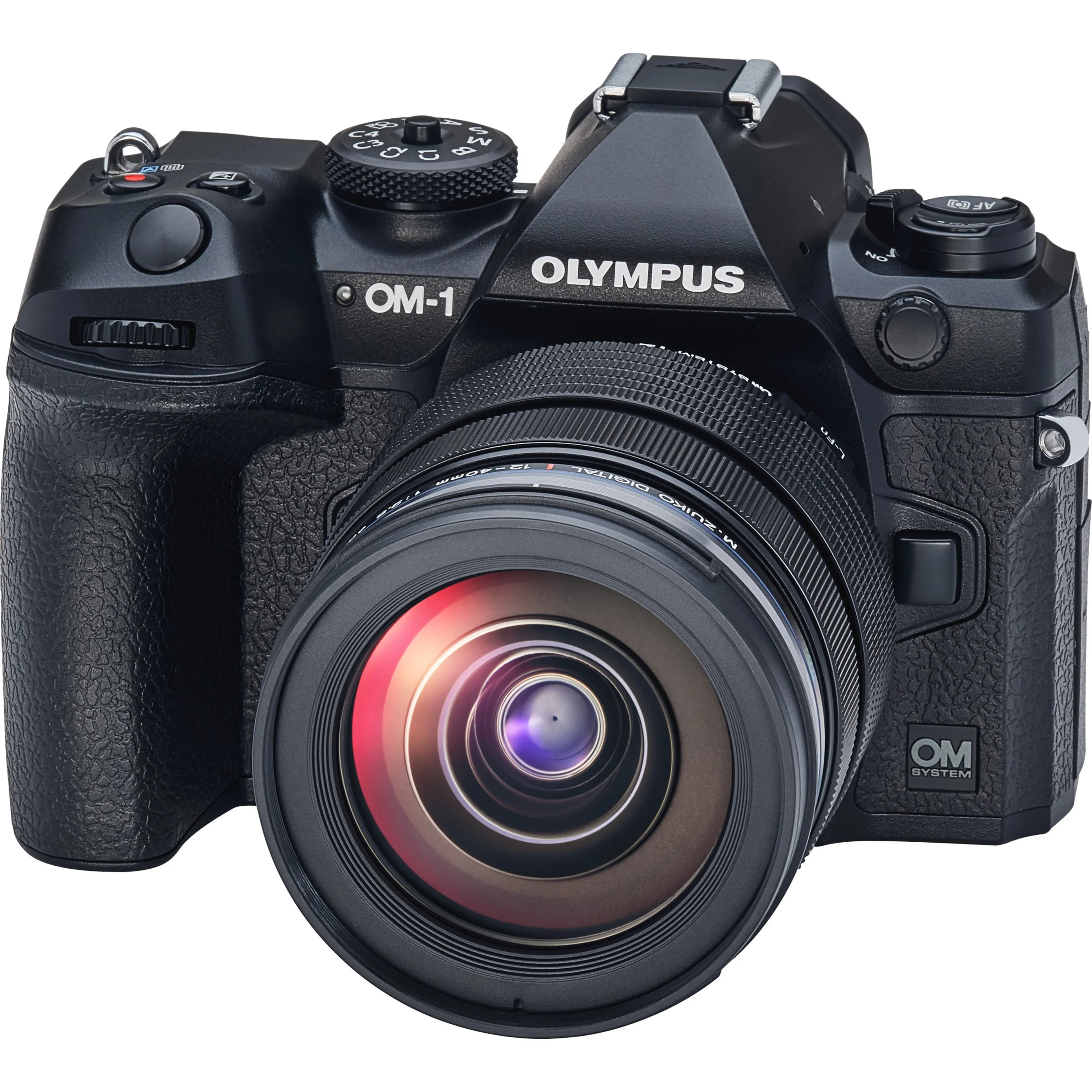 Olympus OM SYSTEM OM-1 20.4 Megapixel Mirrorless Camera with Lens, 0.47", 1.57", Black