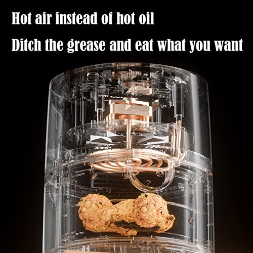 REJOON Air Fryer Ninja Air Fryer Air Fryer Oven. Oil-Free Healthy Electric Oven Intelligent Timing Free Baking Pan 4.5 Liters