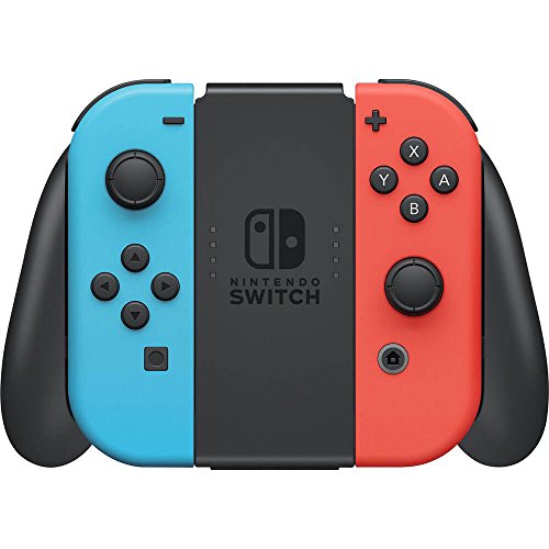 Nintendo Switch with Neon Blue and Neon Red Joy‑Con