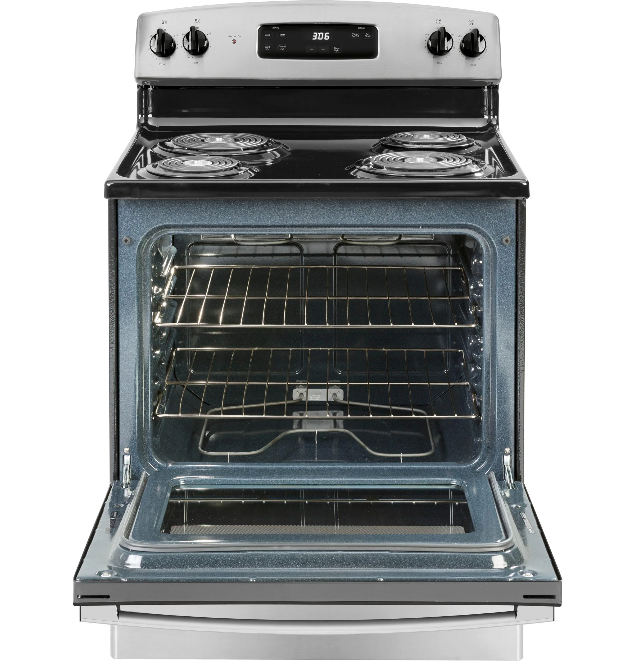 GE APPLIANCES JBS360RTSS  30" FREESTANDING COIL ELECTRIC RANGE Stainless Steel