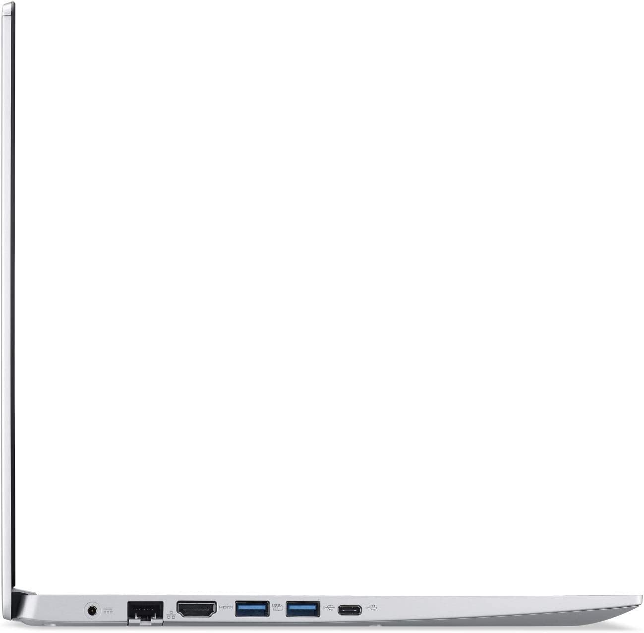 Acer Aspire 5 Slim 15.6" FHD IPS Premium Laptop | AMD Ryzen 7 3700U | Backlit Keyboard | Fingerprint Reader | Windows 11 (Silver, 8GB DDR4 | 256GB SSD)