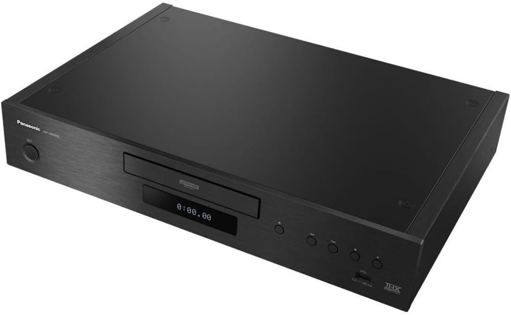 Panasonic DP-UB9000 Reference Class 4K Ultra HD Blu-ray Player with HDR10 Plus and Dolby Vision Playback (Black, Renewed)