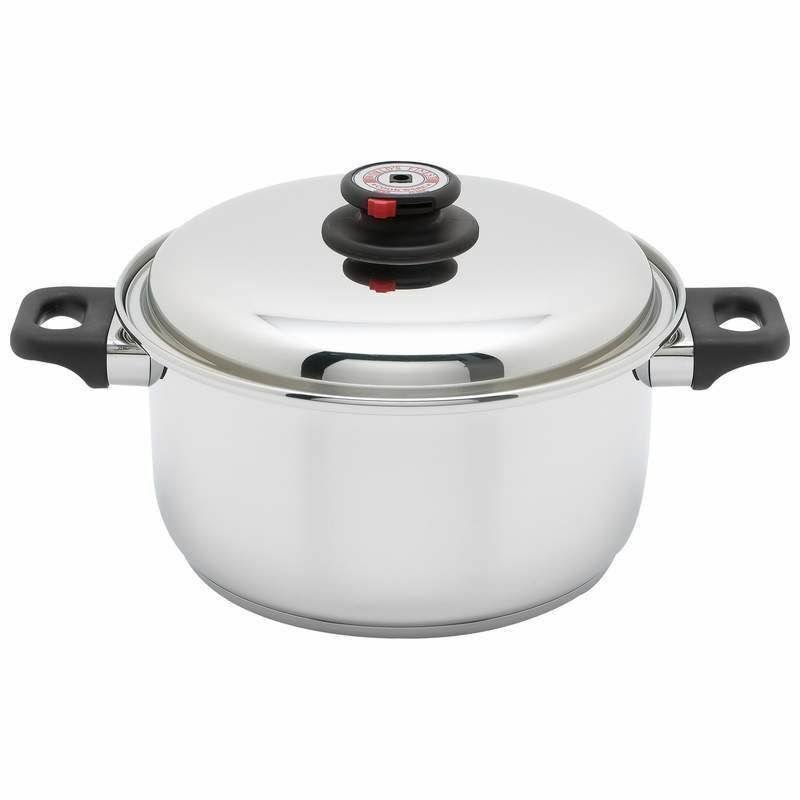 Maxam World&s Finest 7-Ply Steam Control Stainless Steel Cookware (17 Piece Set)
