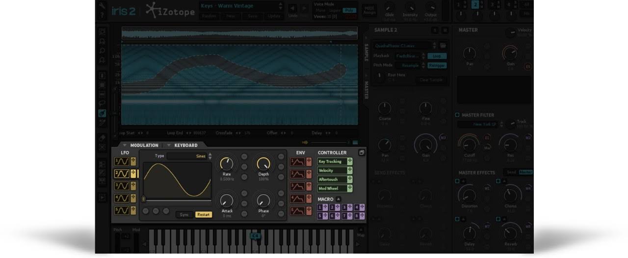 iZotope Iris 2 Sample-Based Synthesizer
